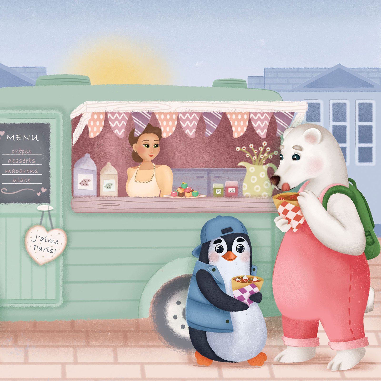 παιδικό παραμύθι Ταξιδεύοντας με τη Σουρίκο στο Παρίσι