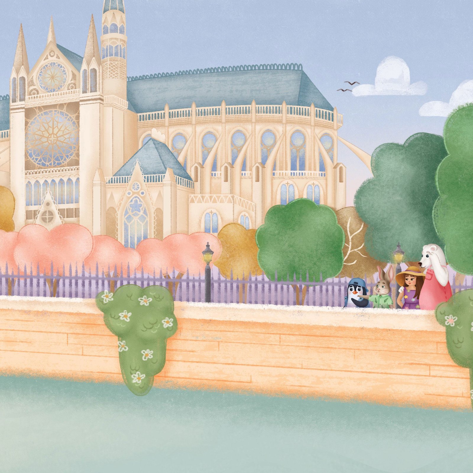 παιδικό παραμύθι Ταξιδεύοντας με τη Σουρίκο στο Παρίσι