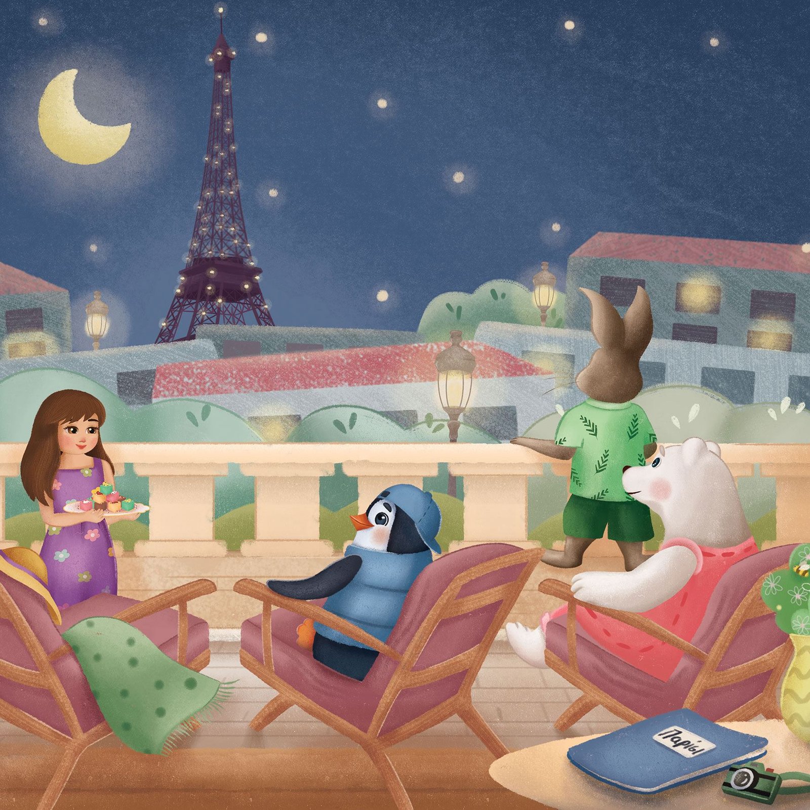 παιδικό παραμύθι Ταξιδεύοντας με τη Σουρίκο στο Παρίσι
