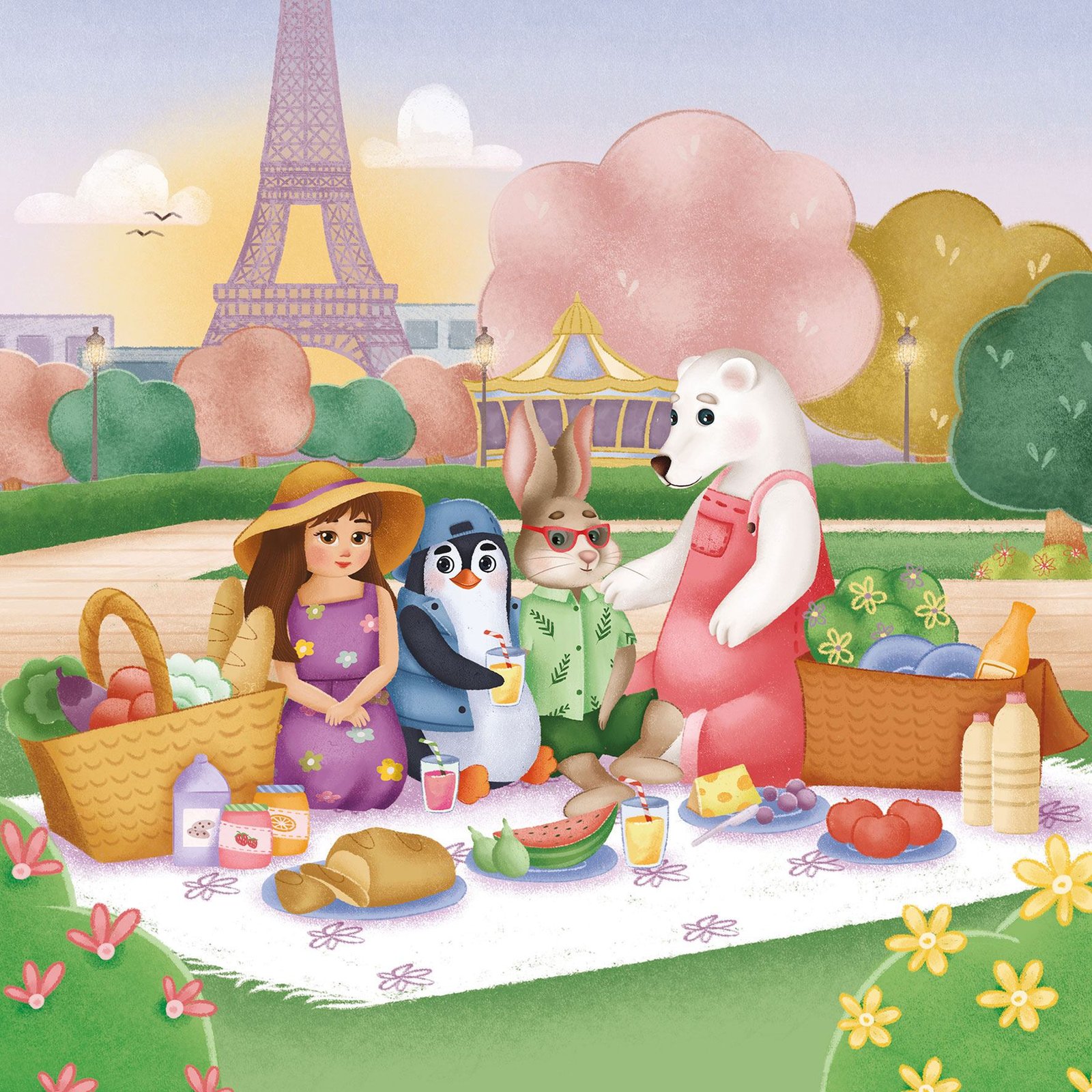 παιδικό παραμύθι Ταξιδεύοντας με τη Σουρίκο στο Παρίσι